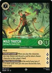 Milo Thatch - Getting His Hands Dirty