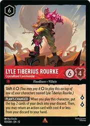 Lyle Tiberius Rourke - Crystallized Commander