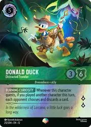 Donald Duck - Distracted Traveler