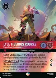 Lyle Tiberius Rourke - Crystallized Commander