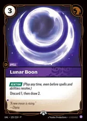 Lunar Boon
