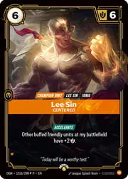 Lee Sin - Centered