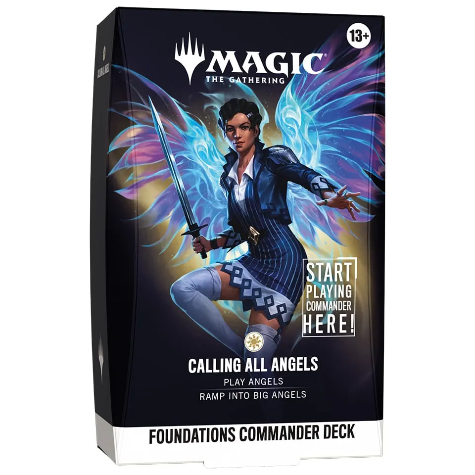 Magic the Gathering Foundations Commander Deck: Calling All Angels english