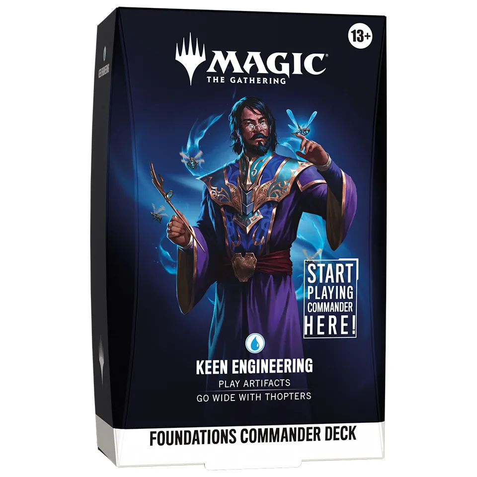 Magic the Gathering Foundations Commander Deck: Keen Engineering english