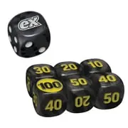 Pitch Black Dice Set