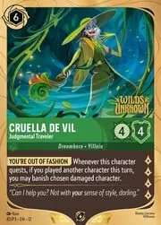 Cruella De Vil - Judgmental Traveler