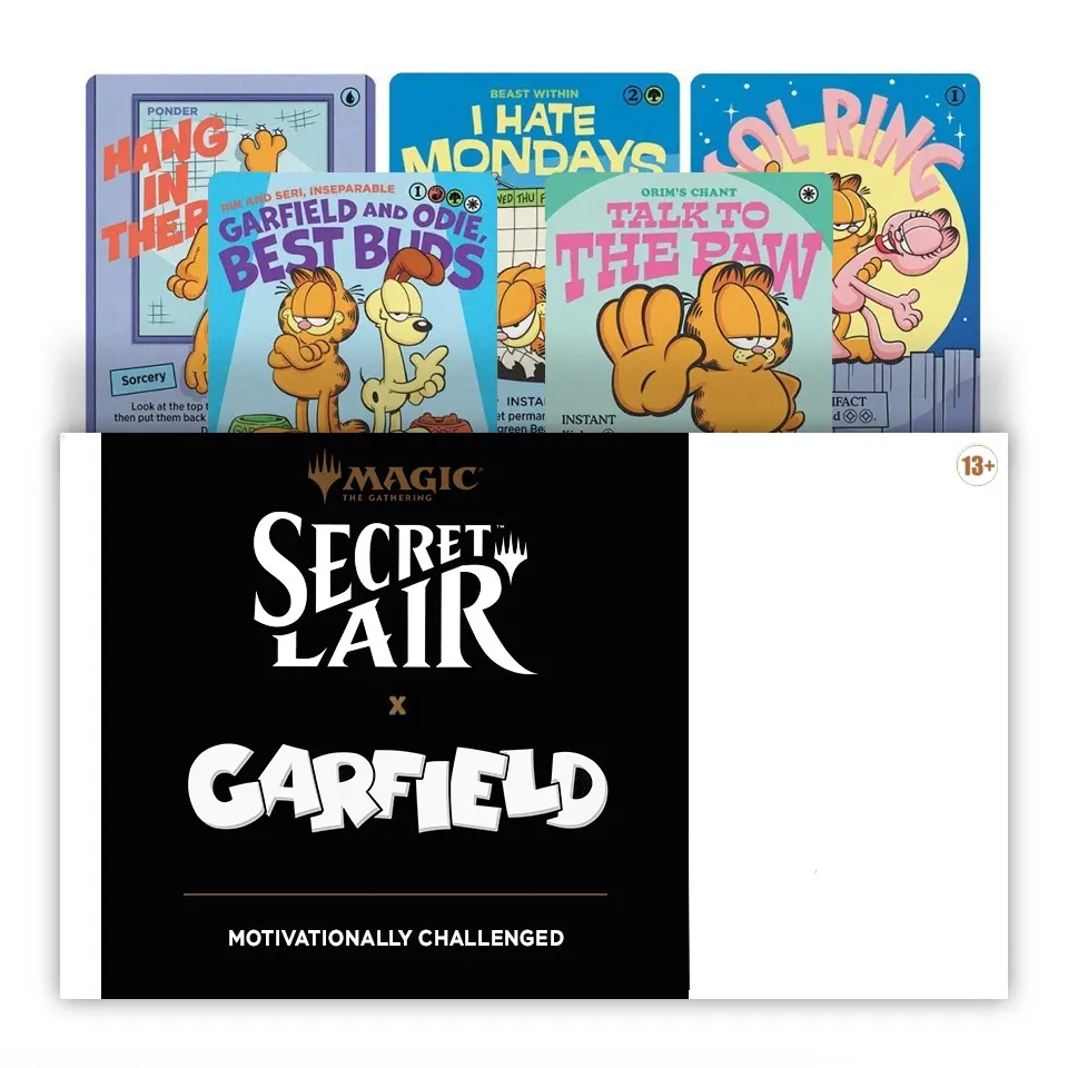 Secret Lair x Garfield: Motivationally Challenged