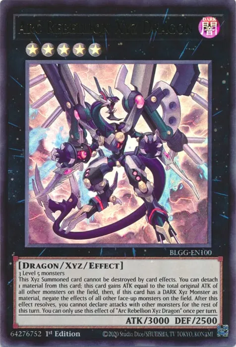 Arc Rebellion Xyz Dragon