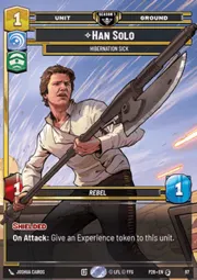Han Solo, Hibernation Sick