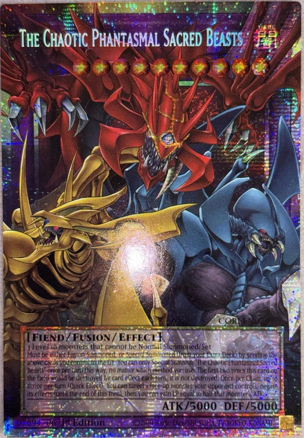 The Chaotic Phantasmal Sacred Beasts