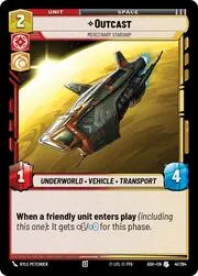 Outcast - Mercenary Starship