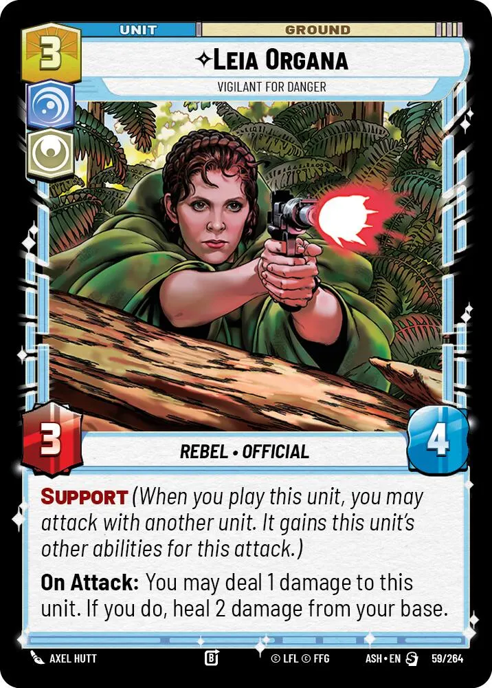 Leia Organa - Vigilant for Danger