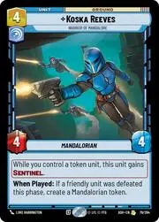 Koska Reeves - Warrior of Mandalore