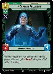Captain Pellaeon - Plotting from the Shadows