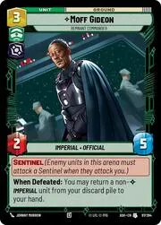 Moff Gideon - Remnant Commander
