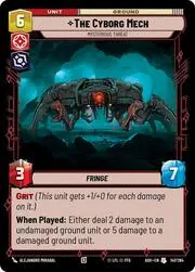 The Cyborg Mech - Mysterious Threat