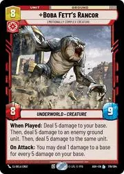 Boba Fett's Rancor - Emotionally Complex Creature