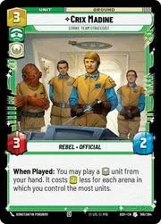 Crix Madine - Strike Team Strategist