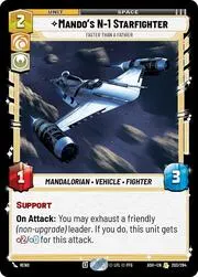 Mando's N-1 Starfighter - Faster than a Fathier