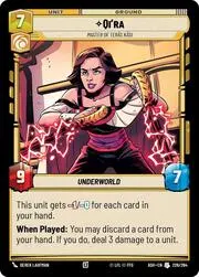 Qi'ra - Master of Teras Kasi