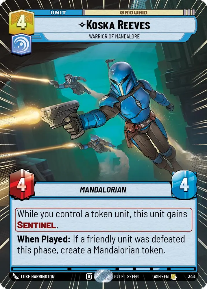 Koska Reeves - Warrior of Mandalore