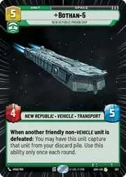 Bothan-5 - New Republic Prison Ship