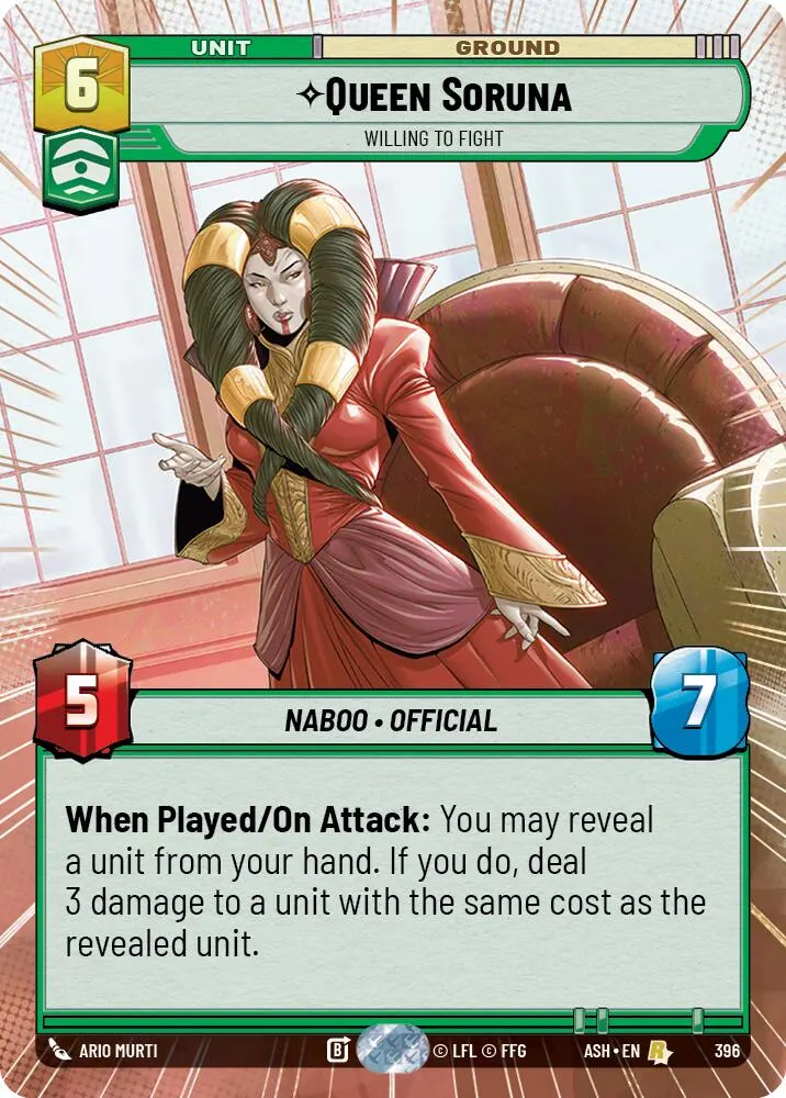 Queen Soruna - Willing to Fight