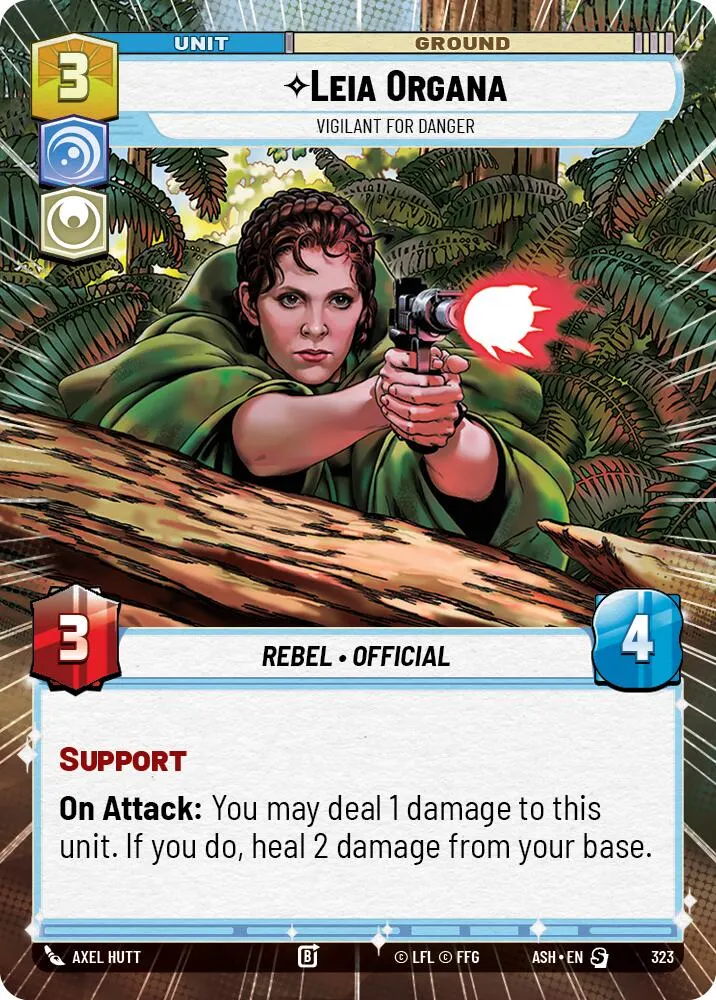 Leia Organa - Vigilant for Danger