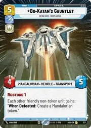 Bo-Katan's Gauntlet - Reinforce from Above