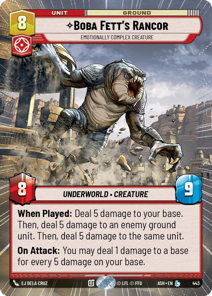 Boba Fett's Rancor - Emotionally Complex Creature