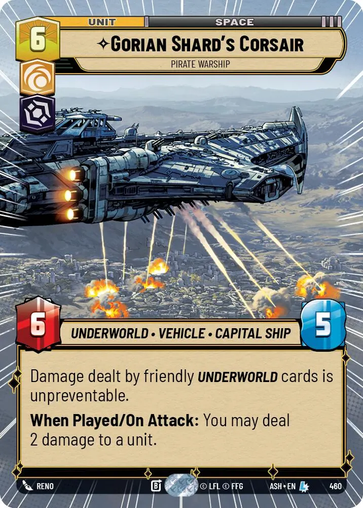 Gorian Shard's Corsair - Pirate Warship