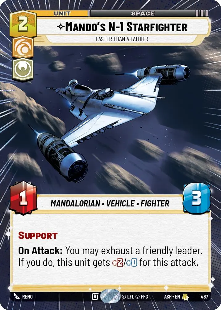 Mando's N-1 Starfighter - Faster than a Fathier
