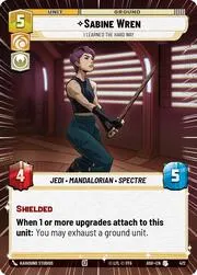 Sabine Wren - I Learned the Hard Way