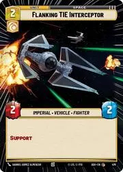 Flanking TIE Interceptor