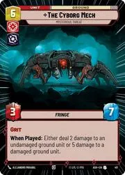 The Cyborg Mech - Mysterious Threat