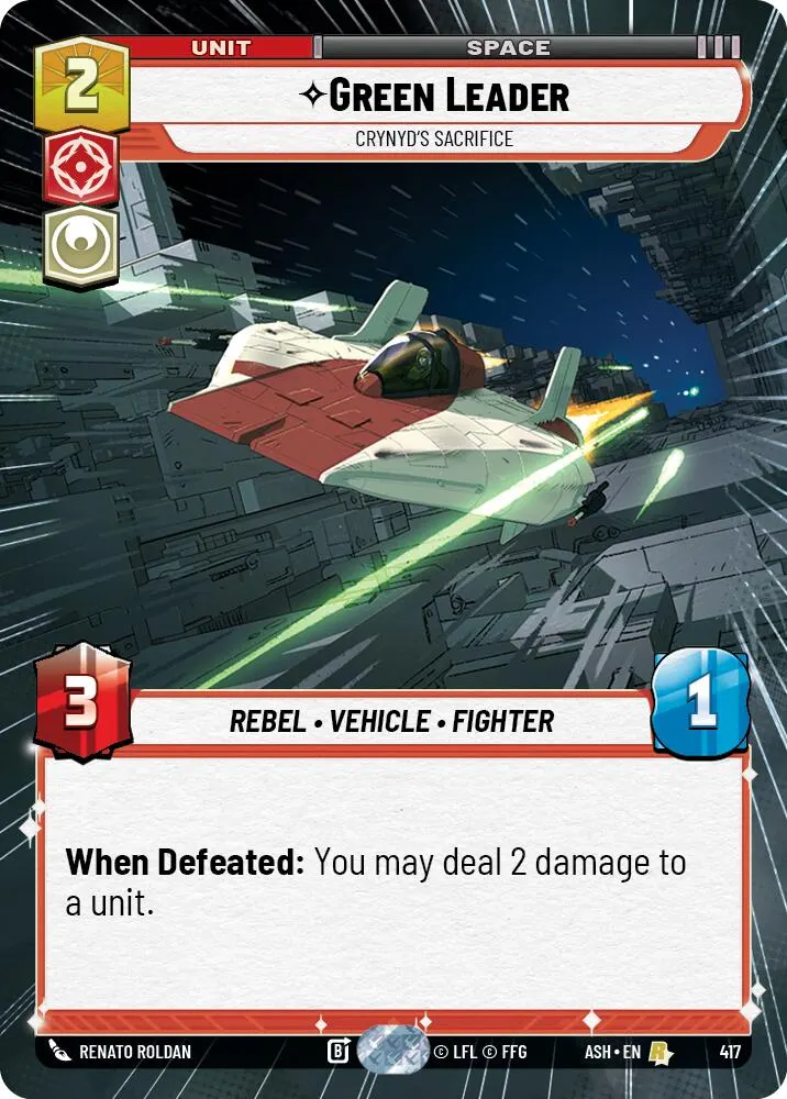 Green Leader - Crynyd's Sacrifice