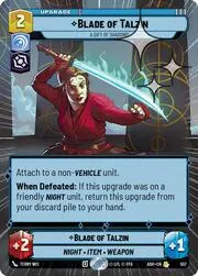 Blade of Talzin - A Gift of Shadows