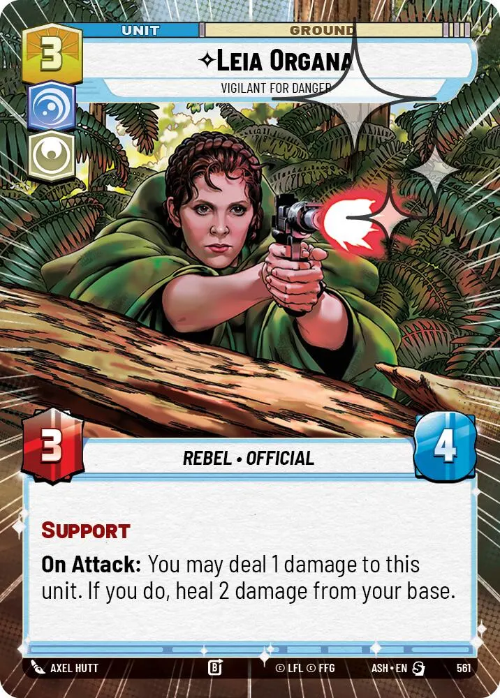 Leia Organa - Vigilant for Danger