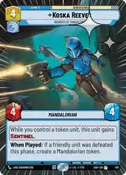 Koska Reeves - Warrior of Mandalore