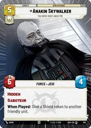 Anakin Skywalker - You Were Right About Me