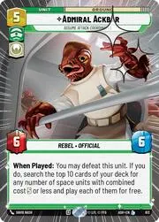 Admiral Ackbar - Assume Attack Coordinates