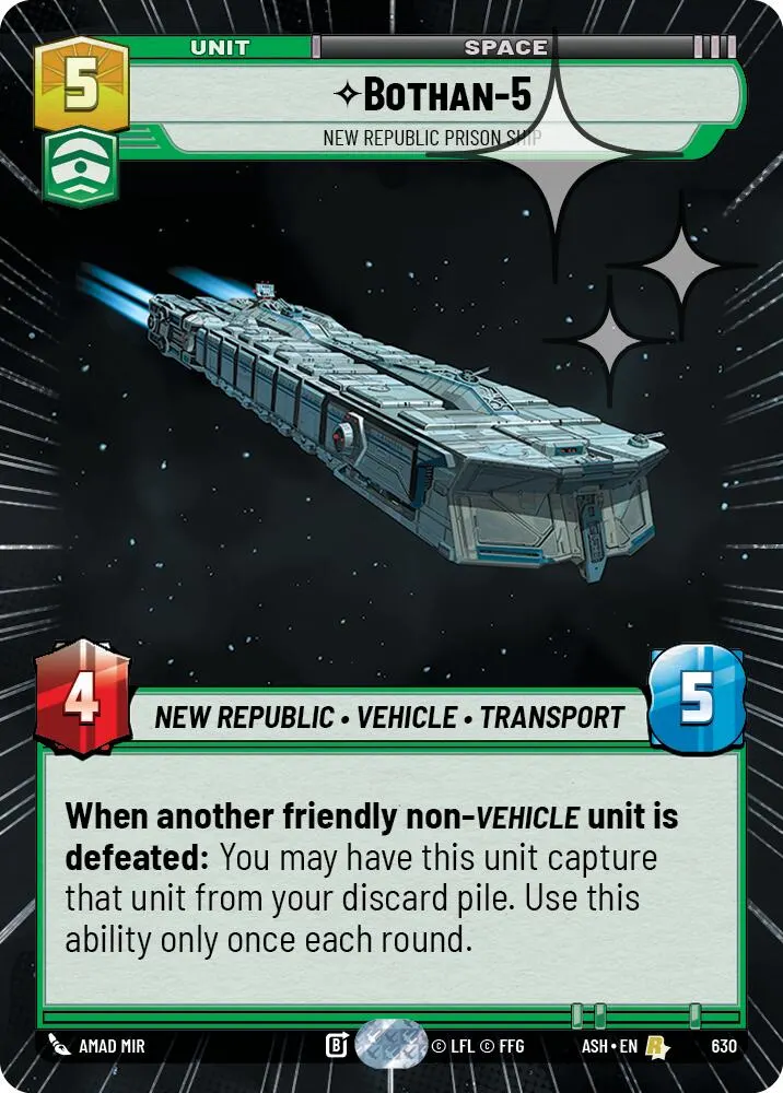 Bothan-5 - New Republic Prison Ship