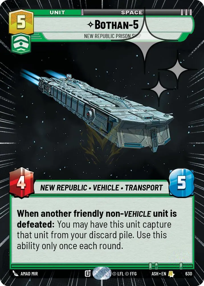 Bothan-5 - New Republic Prison Ship