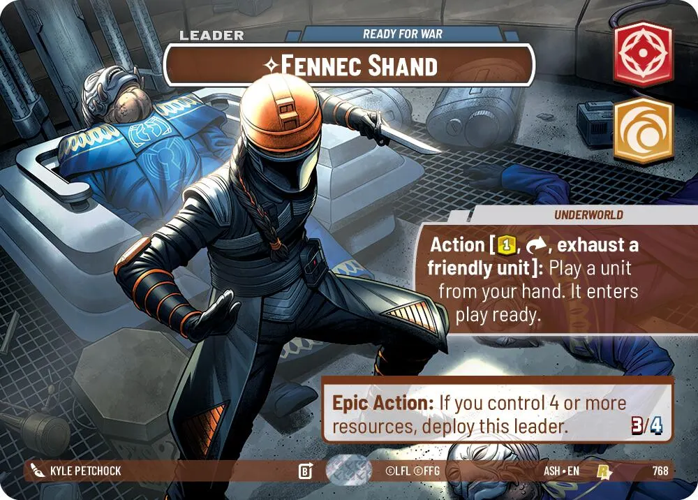 Fennec Shand - Ready for War