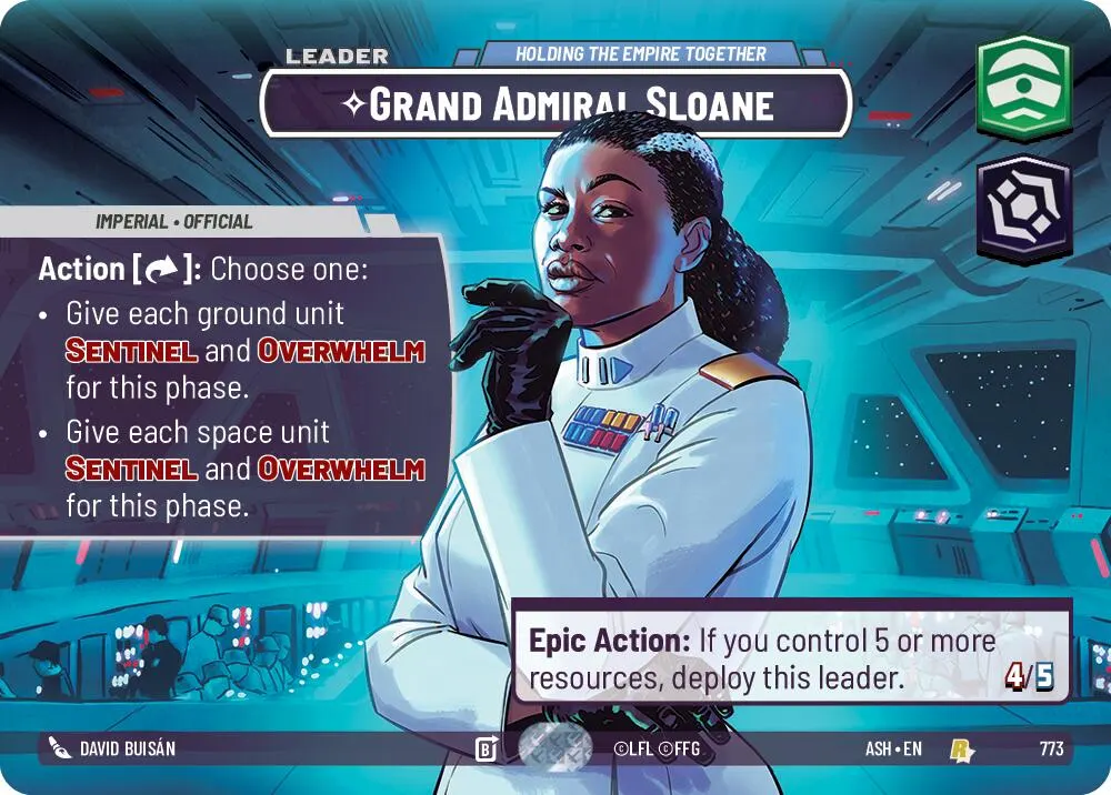 Grand Admiral Sloane - Holding the Empire Together