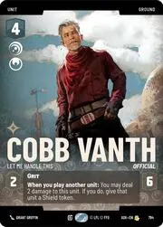 Cobb Vanth - Let Me Handle This