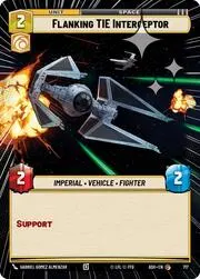 Flanking TIE Interceptor