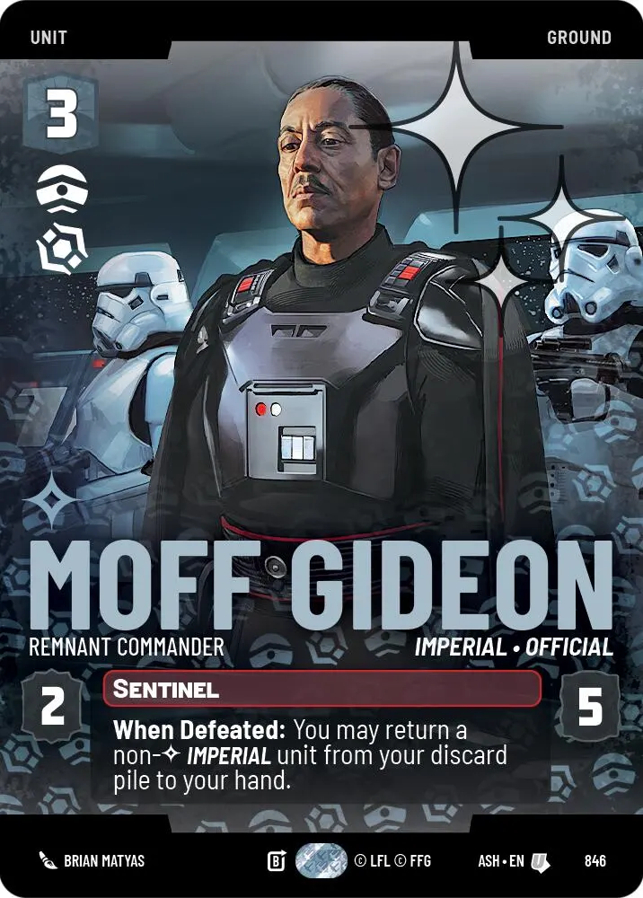 Moff Gideon - Remnant Commander