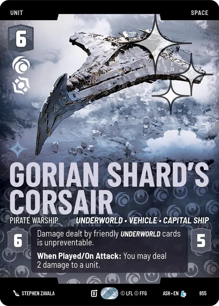 Gorian Shard's Corsair - Pirate Warship