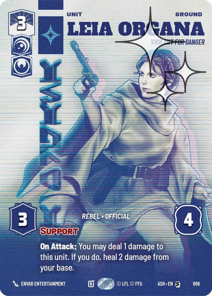 Leia Organa - Vigilant for Danger